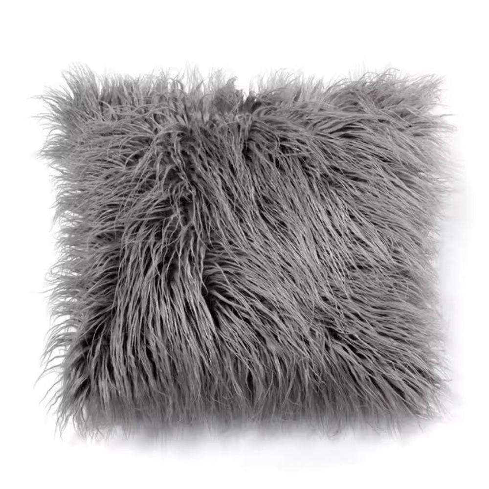 Furry Chic Cushion Cover — alternate angle view
