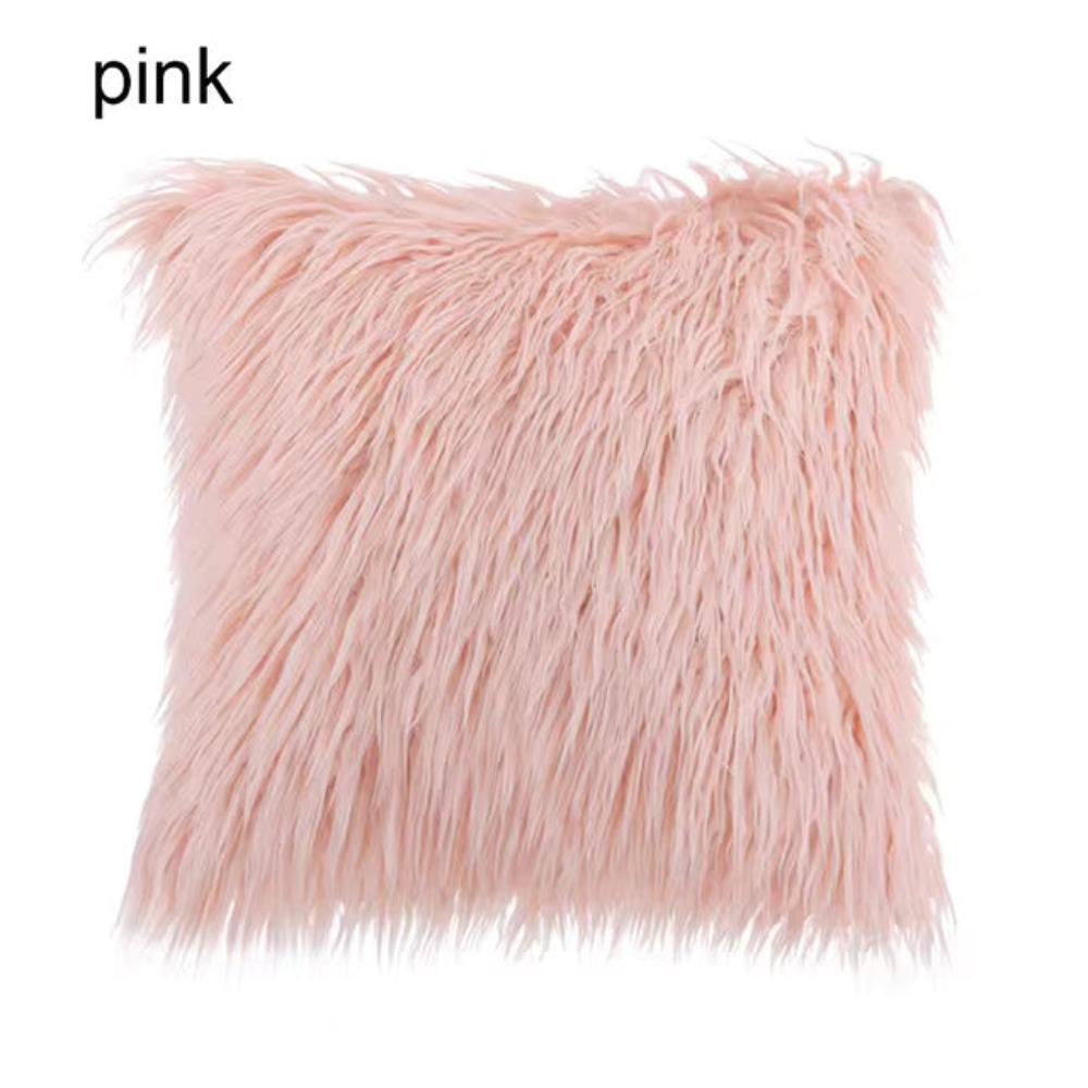 Furry Chic Cushion Cover — product close-up