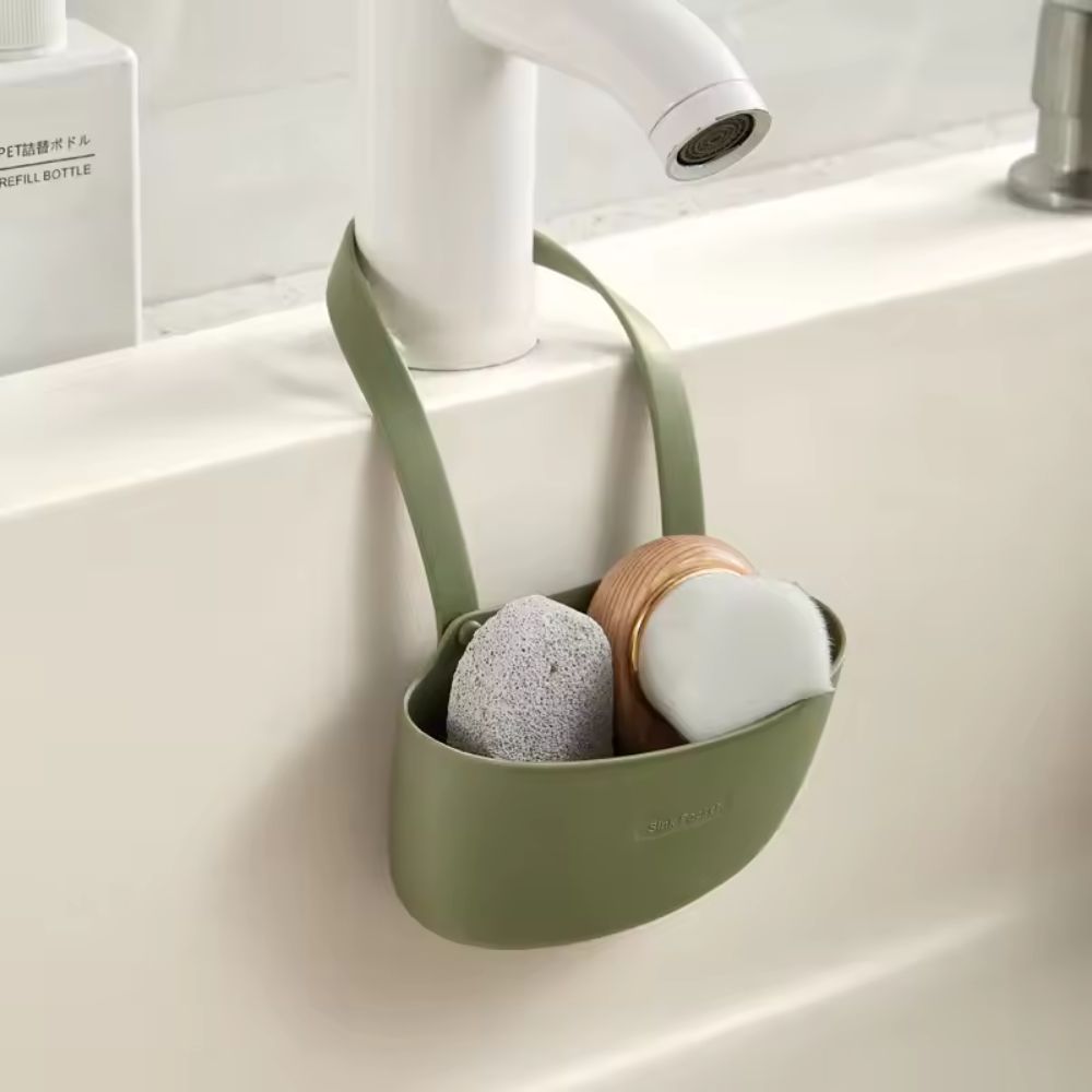 Hanging Silicone Dish Drainer Organiser — product close-up