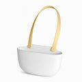 Hanging Silicone Dish Drainer Organiser — alternate angle view