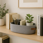 Harper Woven Storage Basket Organiser