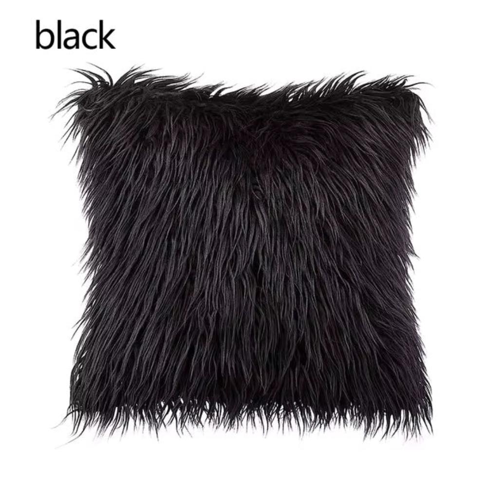 Furry Chic Cushion Cover — product detail view