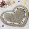 Heart Floral Tufted Bath Mat — additional view