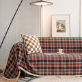 Hearthline Cottage Plaid Sofa Cover