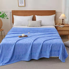 Flora Terry Cotton Weave Blanket — main product photo