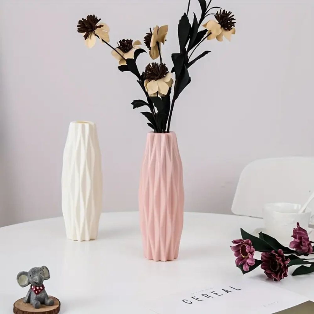 Hollow Fold Art Vase — size and scale reference