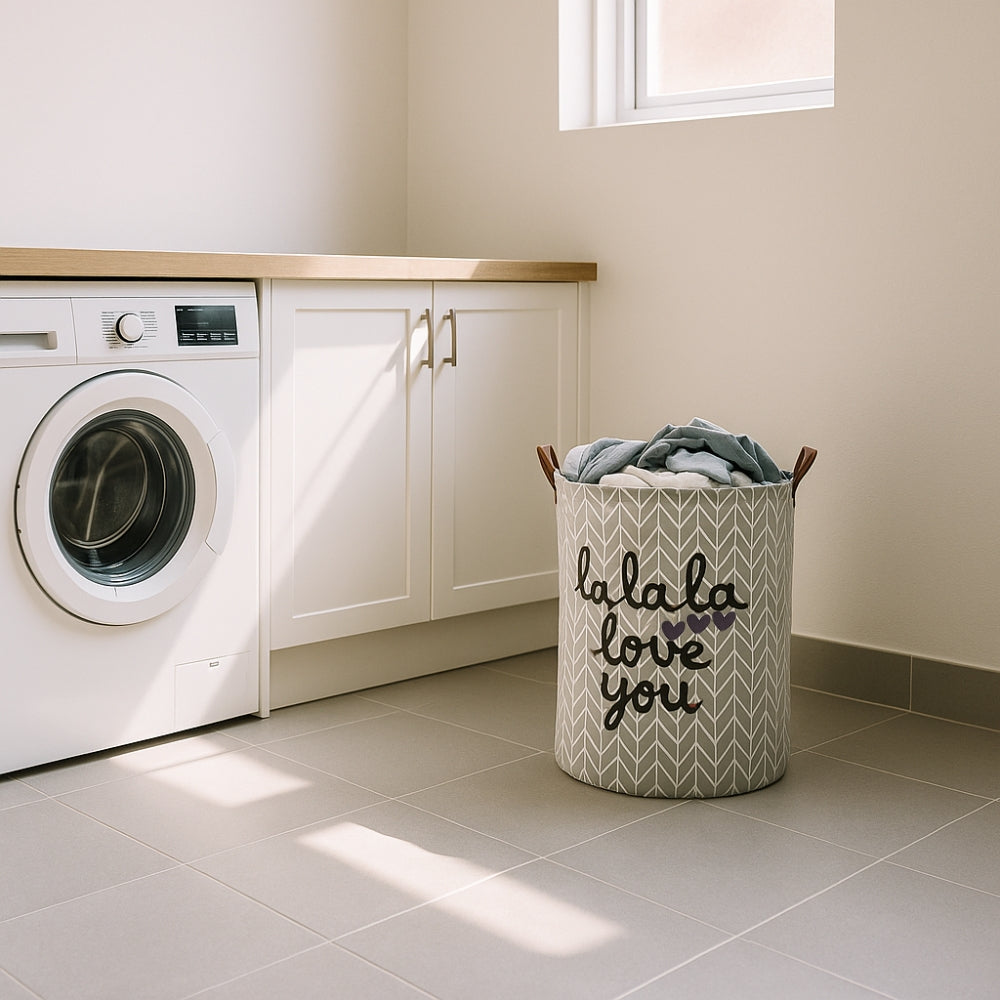 Home Charm Laundry Basket — product detail view