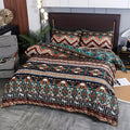 Indara Boho Tribal Print Quilt Cover Set — lifestyle shot