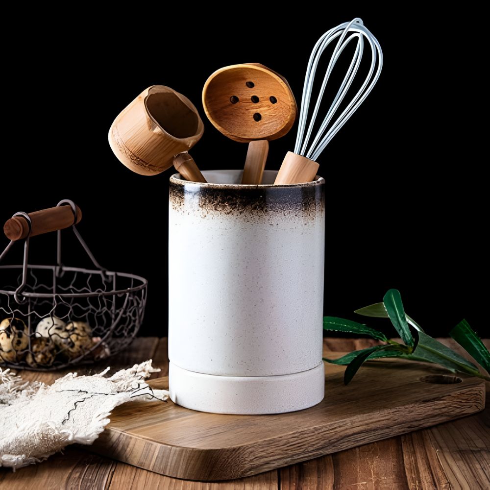 Japanese Style Utensil Holder — alternate angle view