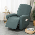 Juno Fitted Recliner Chair Cover Soft Pocket — product feature detail