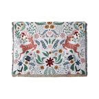 Laurel Nature-Inspired Soft Blanket — alternate angle view