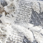 Leaf Fringed Lace Sofa Cover — lifestyle shot
