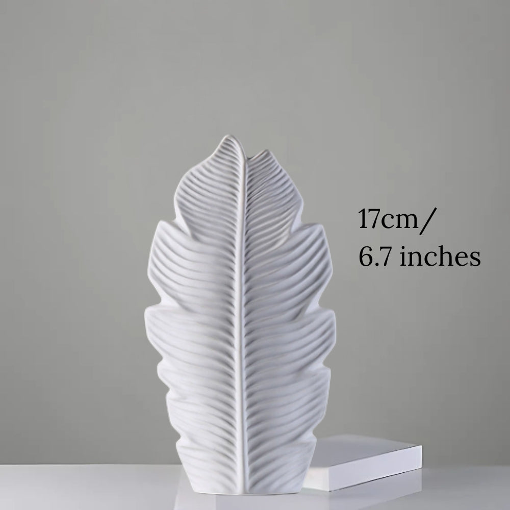 Leafline Ceramic Vase — additional view