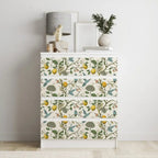 Lemon Bluebird PVC Adhesive Wallpaper — product detail view