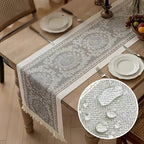 Leona Luxury Linen Table Runner — product detail view