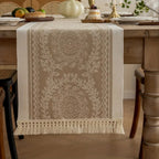 Leona Luxury Linen Table Runner — additional view