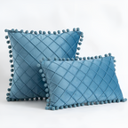 Quilted Luxe Cushion Cover — product detail view