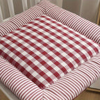 Liven Cotton Seat Pad Dining Chair Cushion — product close-up