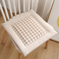 Liven Cotton Seat Pad Dining Chair Cushion — alternate angle view