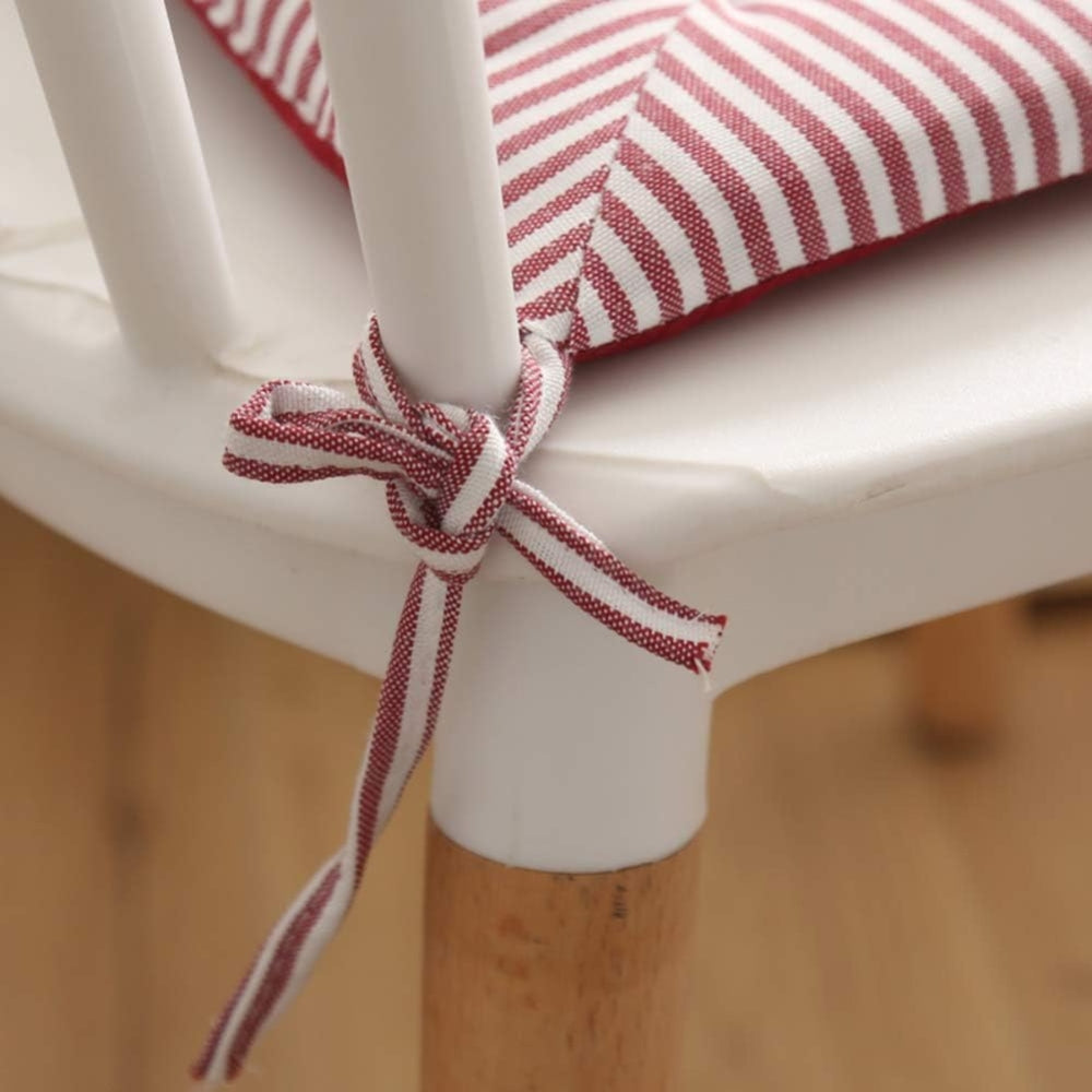 Liven Cotton Seat Pad Dining Chair Cushion — product feature detail