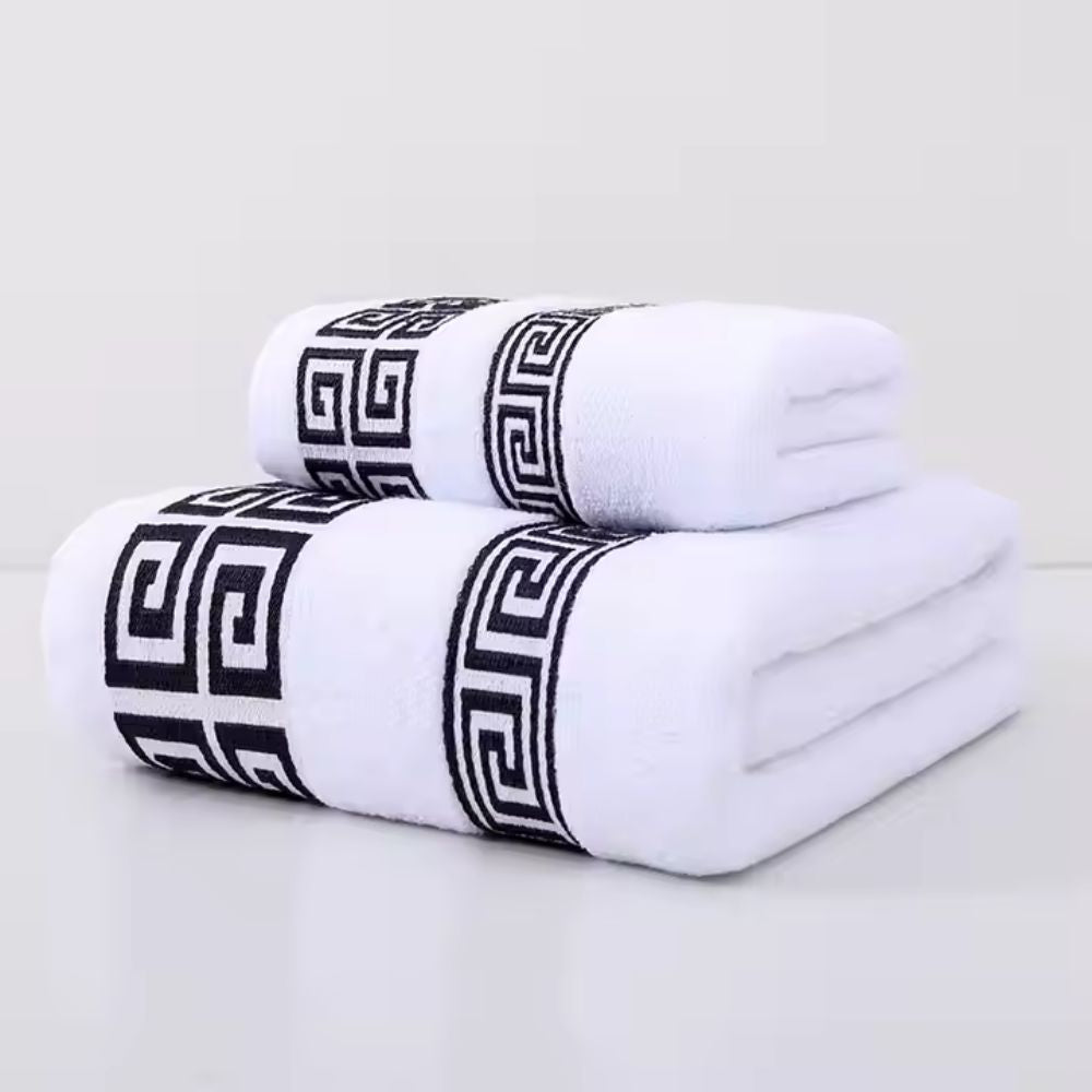 Casa Luxe Athena Cotton Towel Set | 2pcs — product feature detail