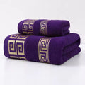 Casa Luxe Athena Cotton Towel Set | 2pcs — material texture close-up