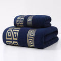 Casa Luxe Athena Cotton Towel Set | 2pcs — alternate angle view