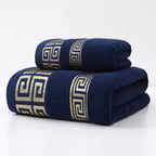 Casa Luxe Athena Cotton Towel Set | 2pcs — alternate angle view
