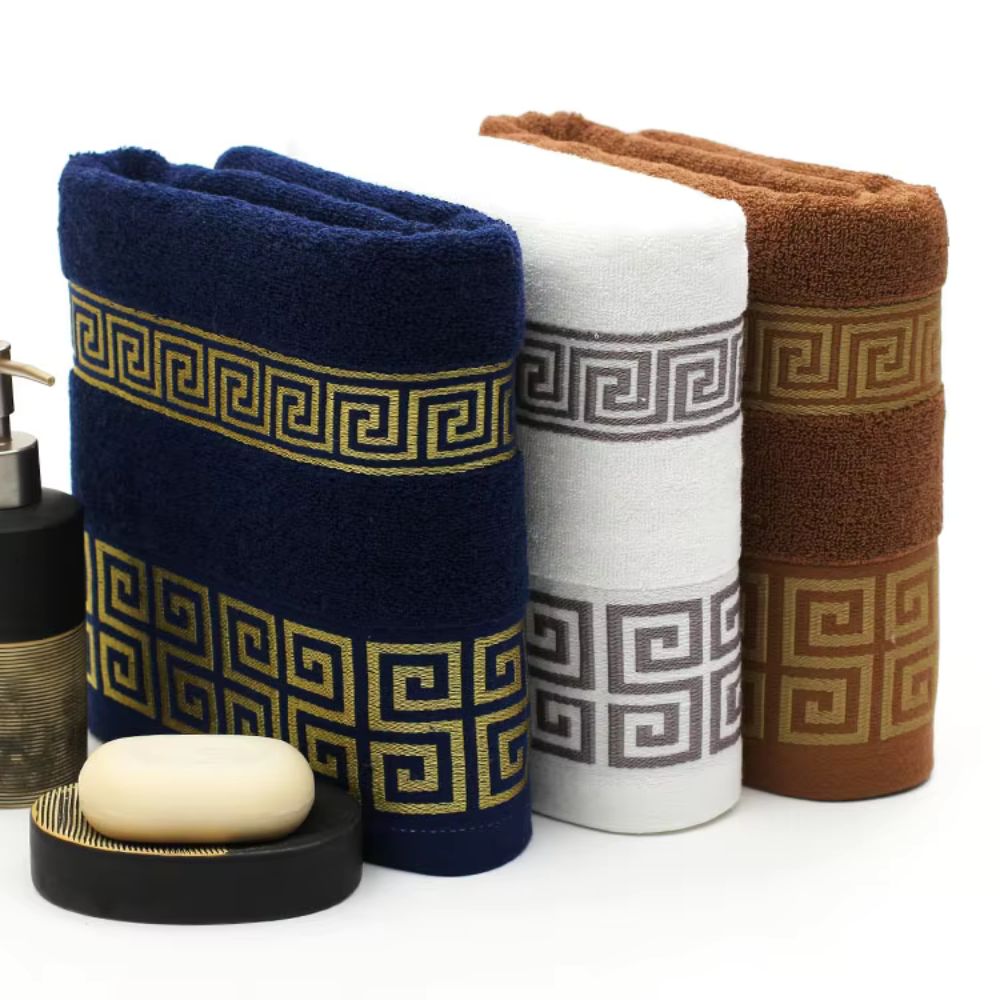 Casa Luxe Athena Cotton Towel Set | 2pcs — product in use