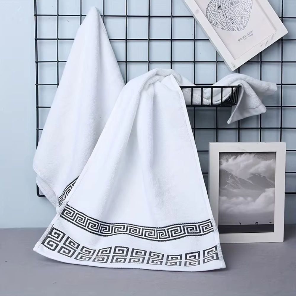 Casa Luxe Athena Cotton Towel Set | 2pcs — product close-up