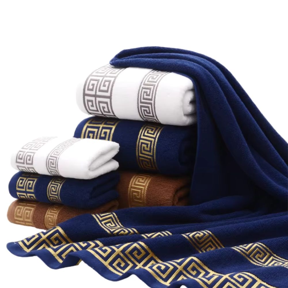 Casa Luxe Athena Cotton Towel Set | 2pcs — lifestyle shot