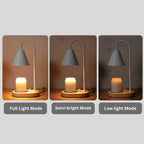 Luma Nordic Candle Warmer Lamp Dimmer — product in use