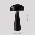 Luna Glow Frosted Table Light — material texture close-up