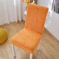 Fleur Smiley Flower Stretch Chair Cover — lifestyle shot
