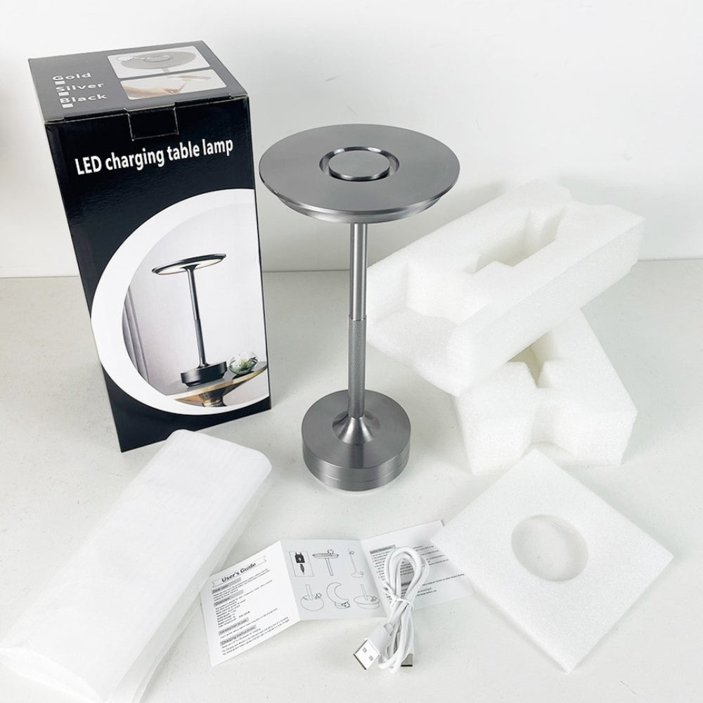 Lunox LED Rechargeable Desk Lamp — alternate angle view