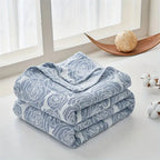 Lure Whisper Rose Cotton Blanket — additional view