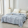 Lure Whisper Rose Cotton Blanket — alternate angle view