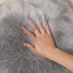 Lush Loom Faux Fur Rug — product detail view