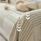 Luxurious Snowflake Chenille Sofa Cover