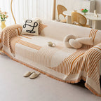 Luxurious Snowflake Chenille Sofa Cover