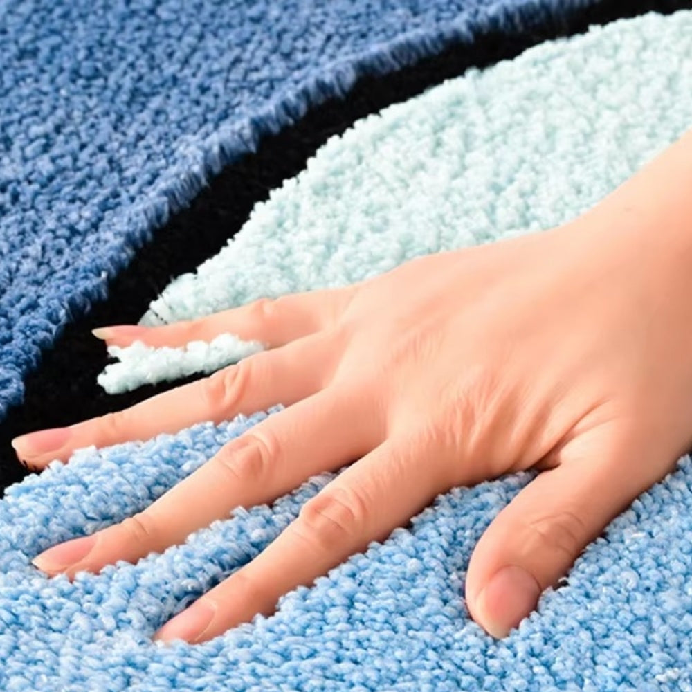 Luxury Absorbent Non-Slip Plush Bathroom Mat — product detail view