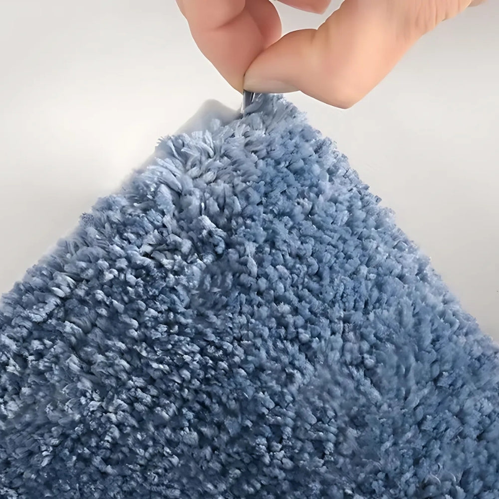 Luxury Absorbent Non-Slip Plush Bathroom Mat — product close-up