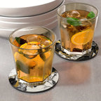 Luxury Marble Effect Drink Coasters | 5pcs Set — product detail view