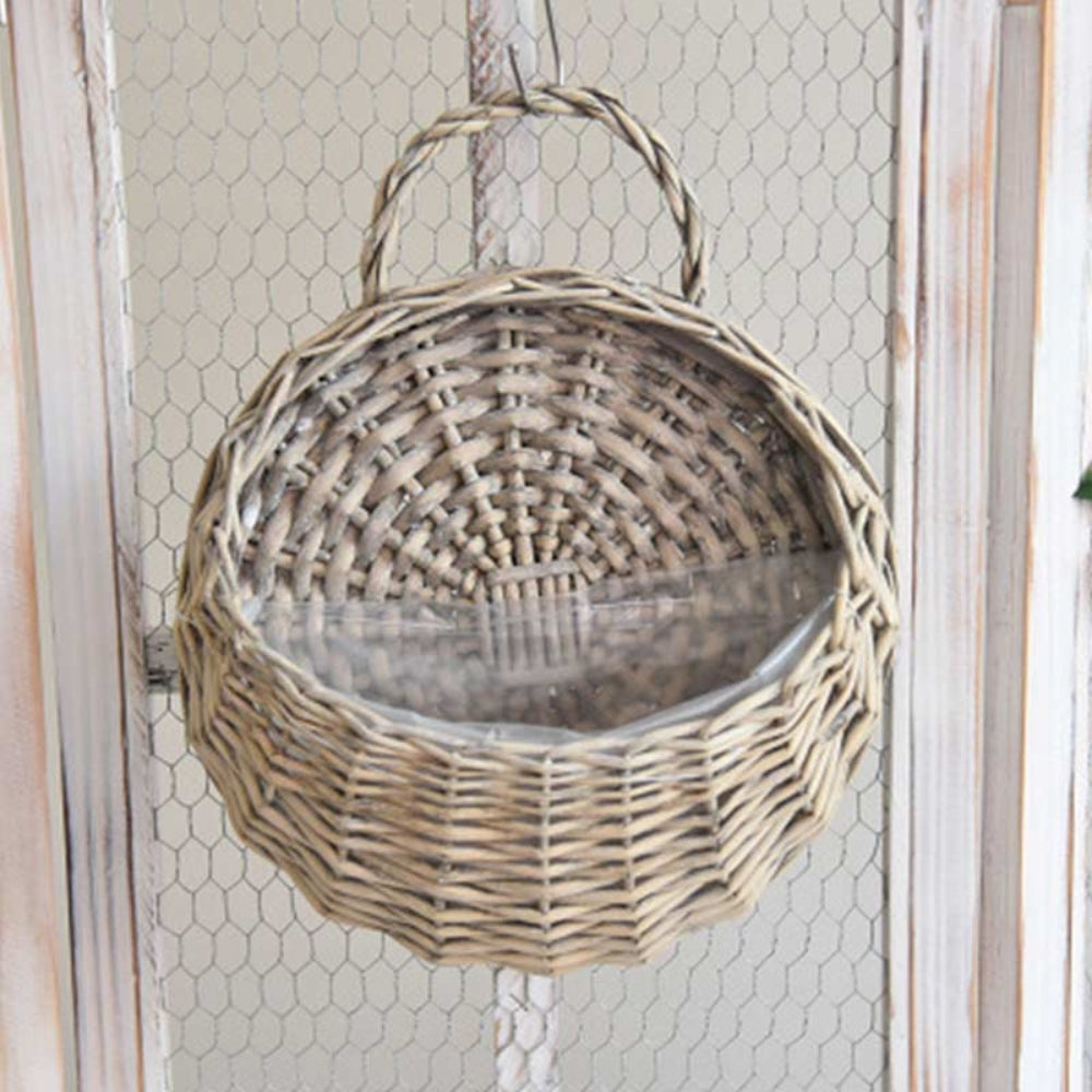 Maison Handwoven Hanging Basket — alternate angle view