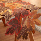 Autumn Leaves Table Runner for Dining Decor — product detail view