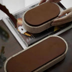 Marble Leather Lid Jewelry Storage Box — lifestyle shot