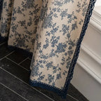 Maribelle Floral Lace-Trimmed Curtain — product in use