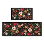 Meadow Boho Floral Kitchen Mat Set — product detail view