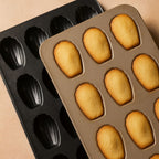 Mini Bake Shell Cake Mould Tray Pan — product in use