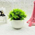 Minimalist Artificial Boxwood Bonsai Pot Decor — alternate angle view
